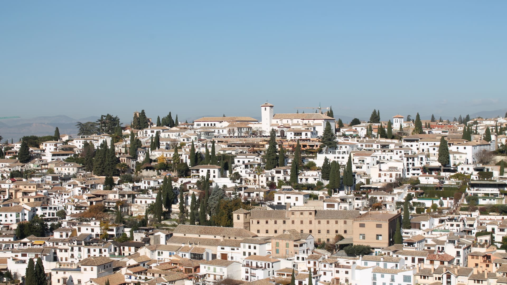 Viewpoints and the albaicín of Granada